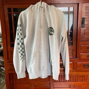 Quiksilver grey hoodie